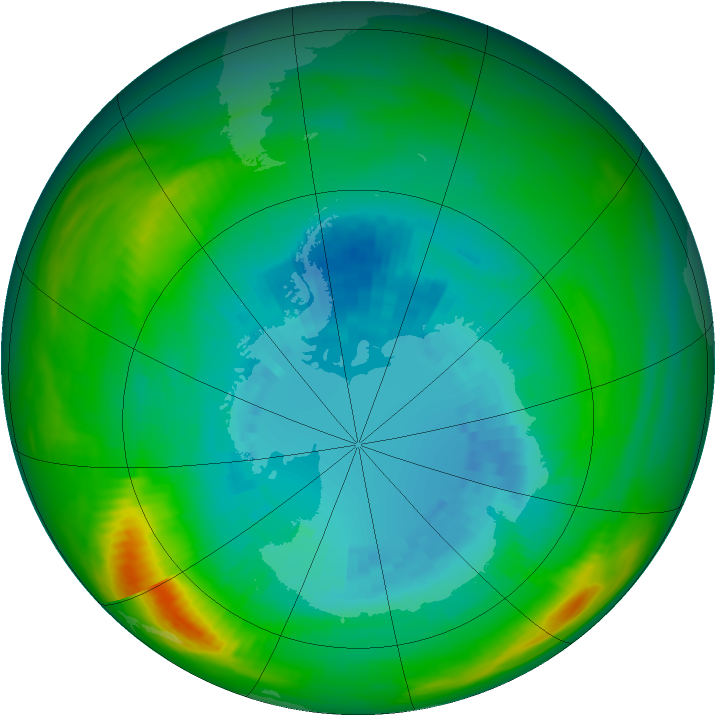 Ozone Map 1981-09-05